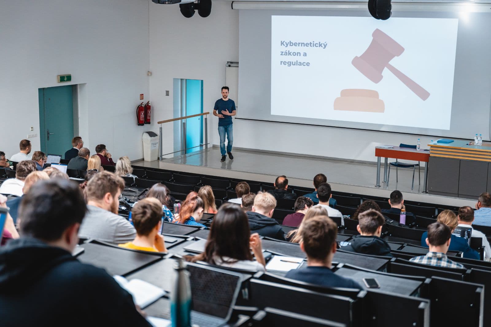 Developers during an application security and AI training